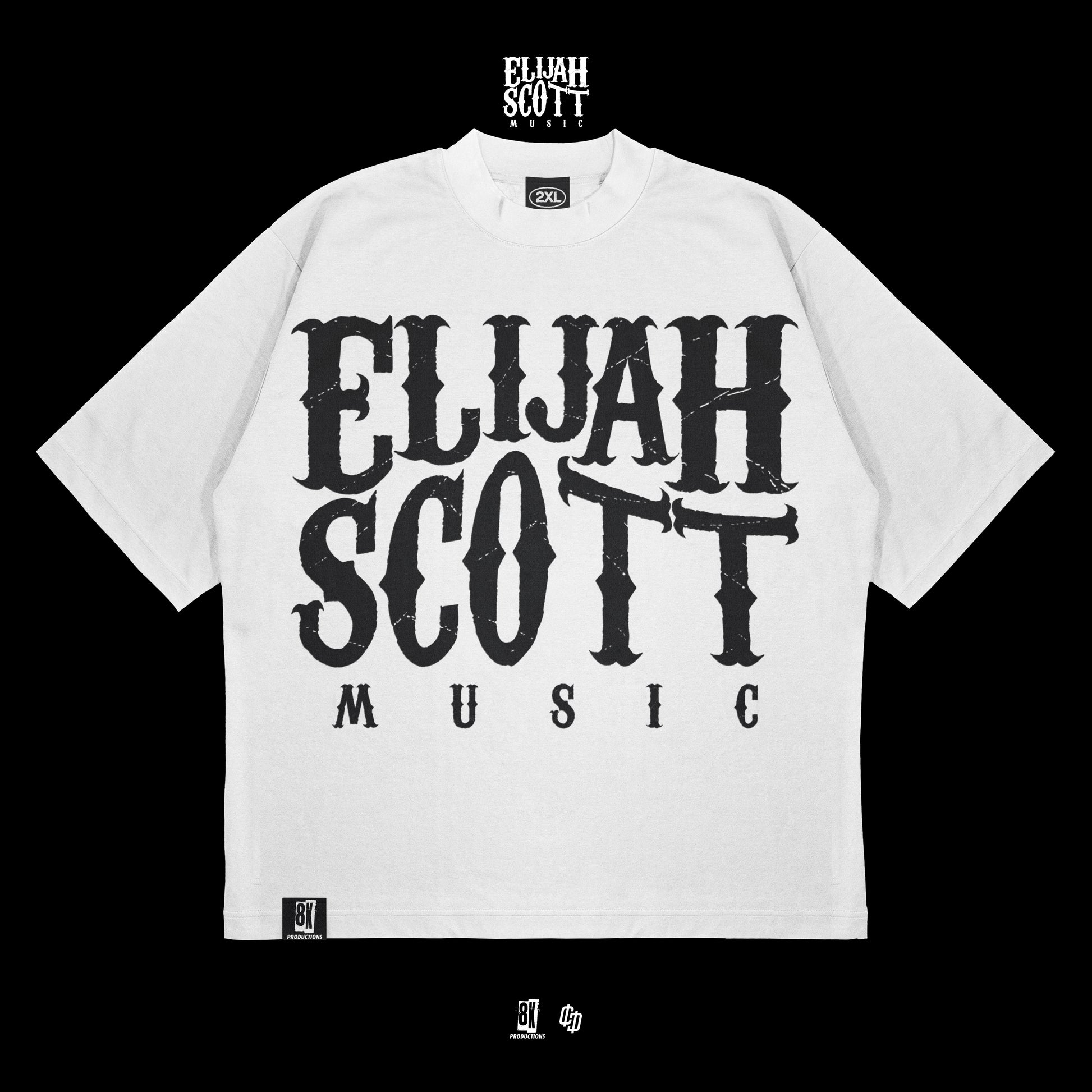 'Elijah Scott' White Tee
